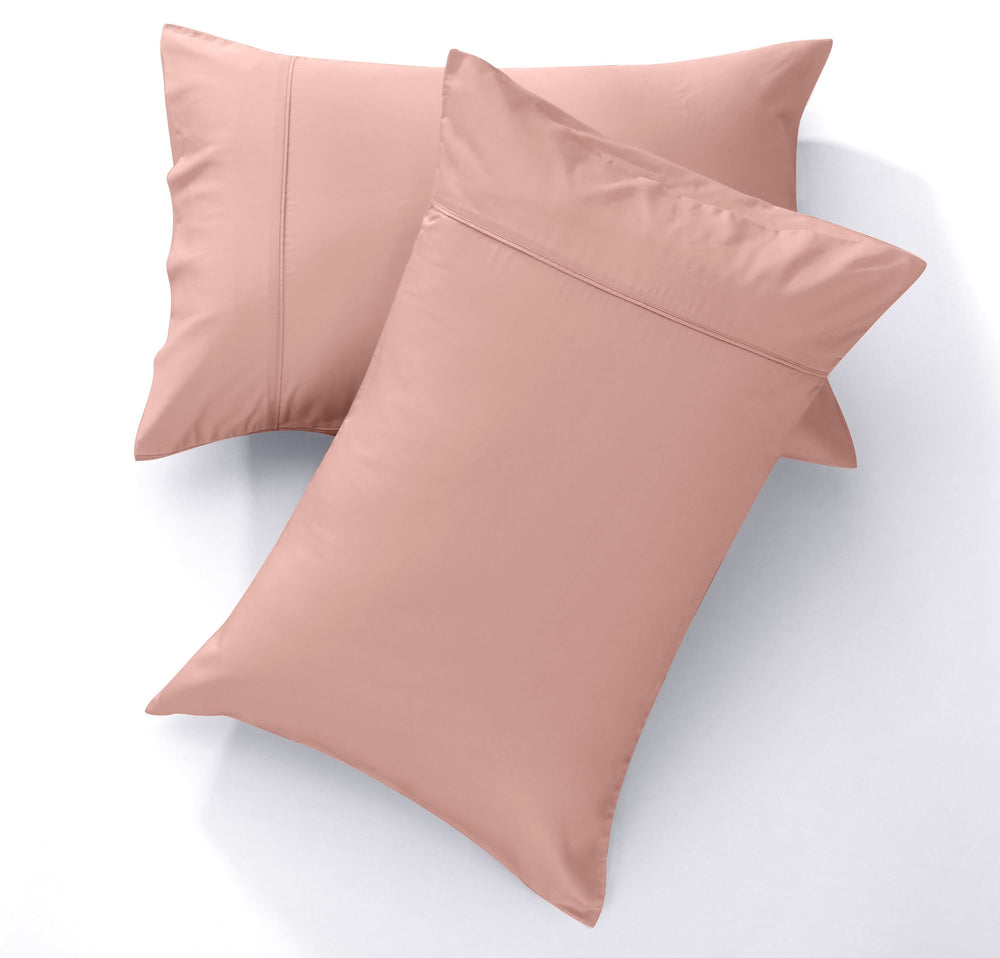 GOKOTTA Bamboo Cooling Pillow Cases Set of 2, Pink - pillow case - GOKOTTA