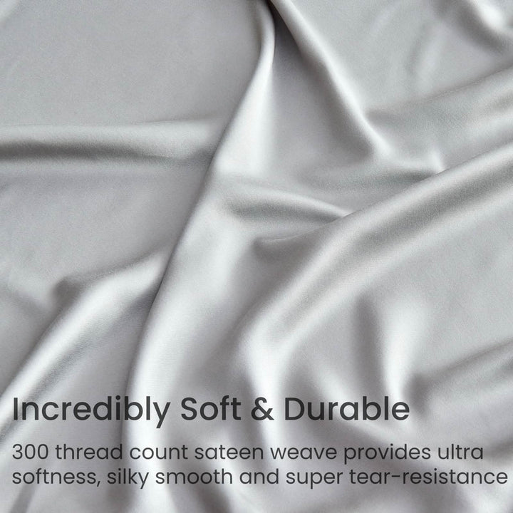 GOKOTTA Bed Sheets Set - AllSeason - Extra Deep Pocket-grey1