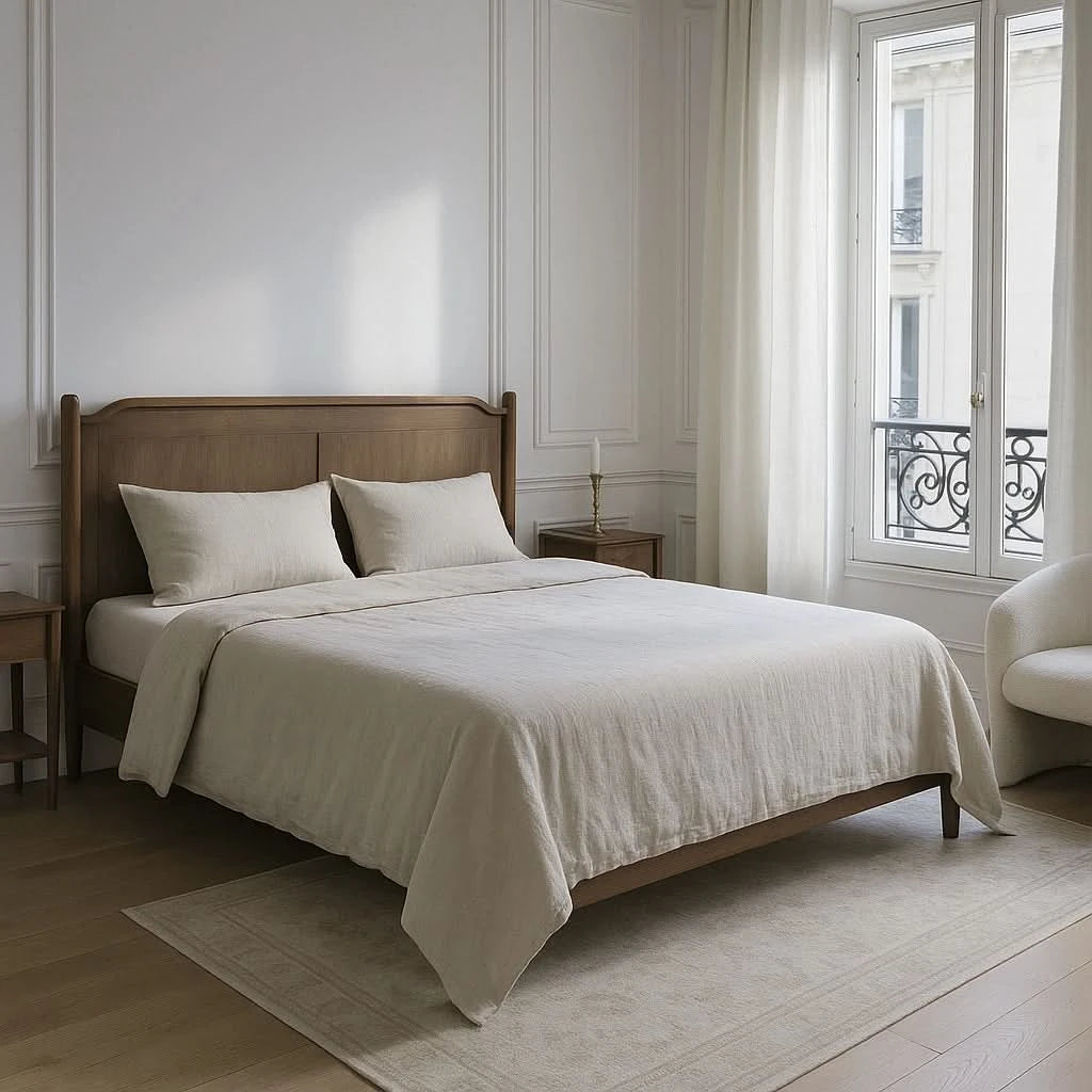 gokotta-microfiber-beige-sheets-set