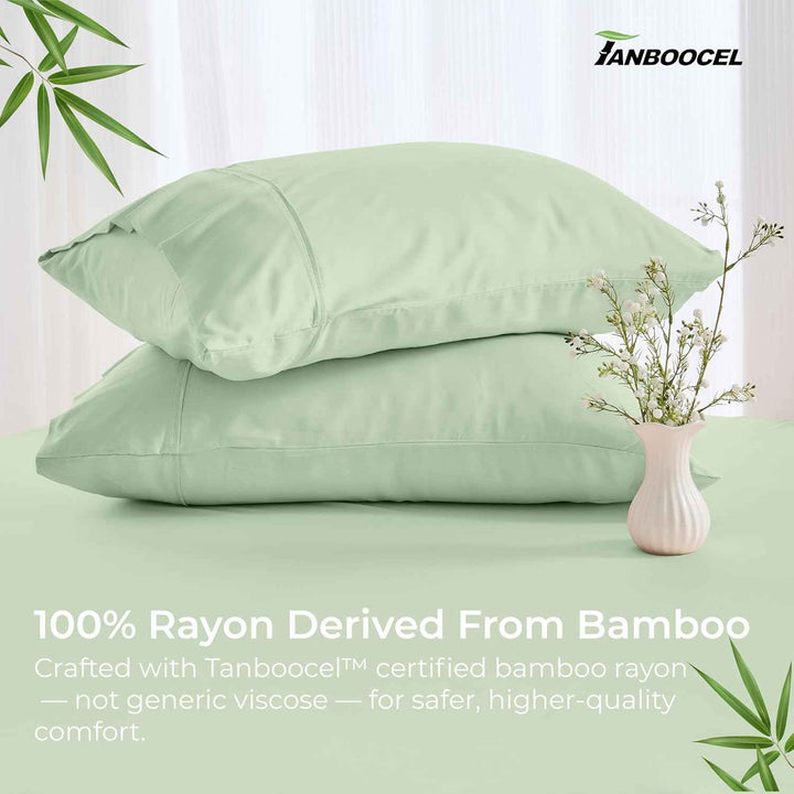 Cooling Bamboo Pillowcases Set