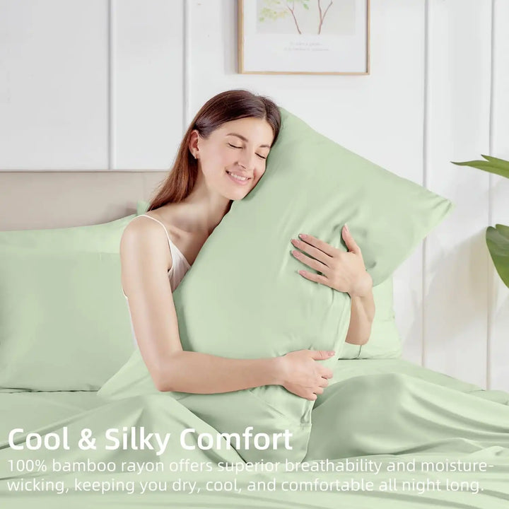 Cooling Bamboo Pillowcases Set